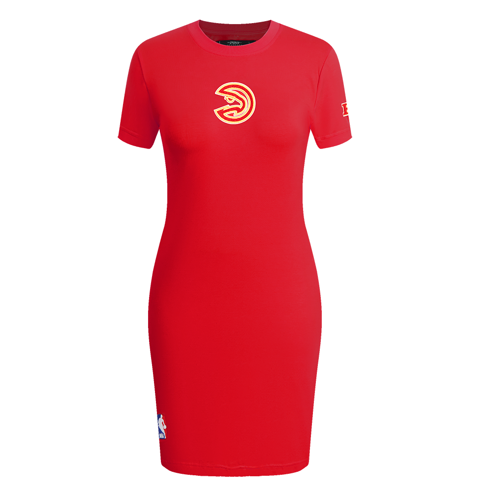 NBA ATLANTA HAWKS CLASSIC ROBE MOULANTE POUR FEMME (ROUGE)