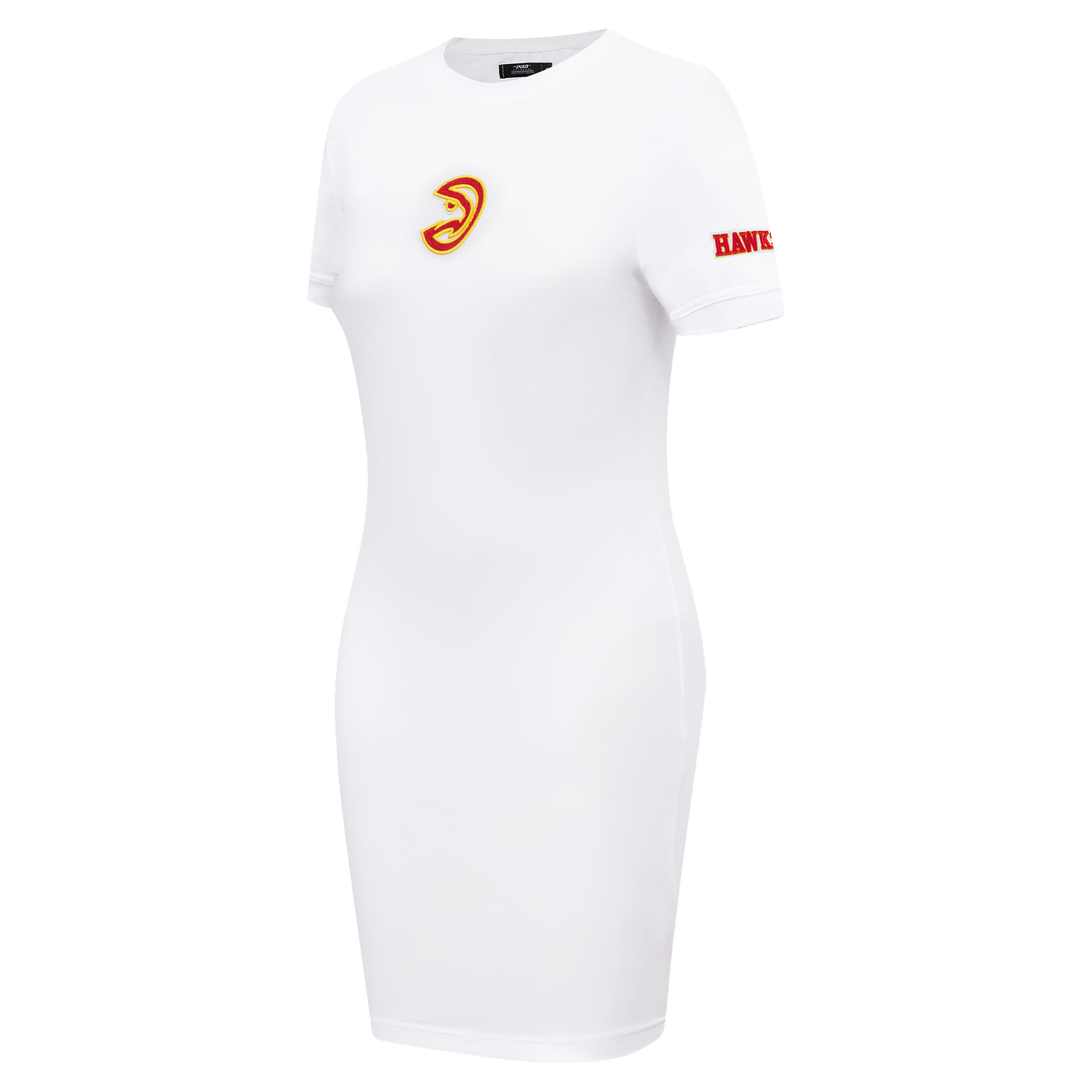 NBA ATLANTA HAWKS CLASSIC WOMEN'S BODYCON DRESS (WHITE)