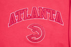 NBA ATLANTA HAWKS CHANDAIL À COL ROND TRIPLE ROSE EN MOLLETON POUR FILLE JUNIOR (VIOLET BETTERAVE)