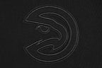 NBA ATLANTA HAWKS NEUTRAL CHANDAIL À CAPUCHON COURT POUR FEMME (NOIR)