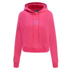 NBA ATLANTA HAWKS CHANDAIL À CAPUCHON TRIPLE ROSE COURT EN MOLLETON POUR FEMME (VIOLET BETTERAVE)