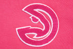 NBA ATLANTA HAWKS CHANDAIL À CAPUCHON TRIPLE ROSE COURT EN MOLLETON POUR FEMME (VIOLET BETTERAVE)