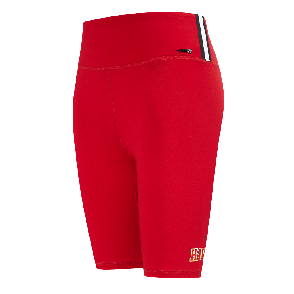 NBA ATLANTA HAWKS CLASSIC WOMEN'S COTTON BIKE SHORT (RED)