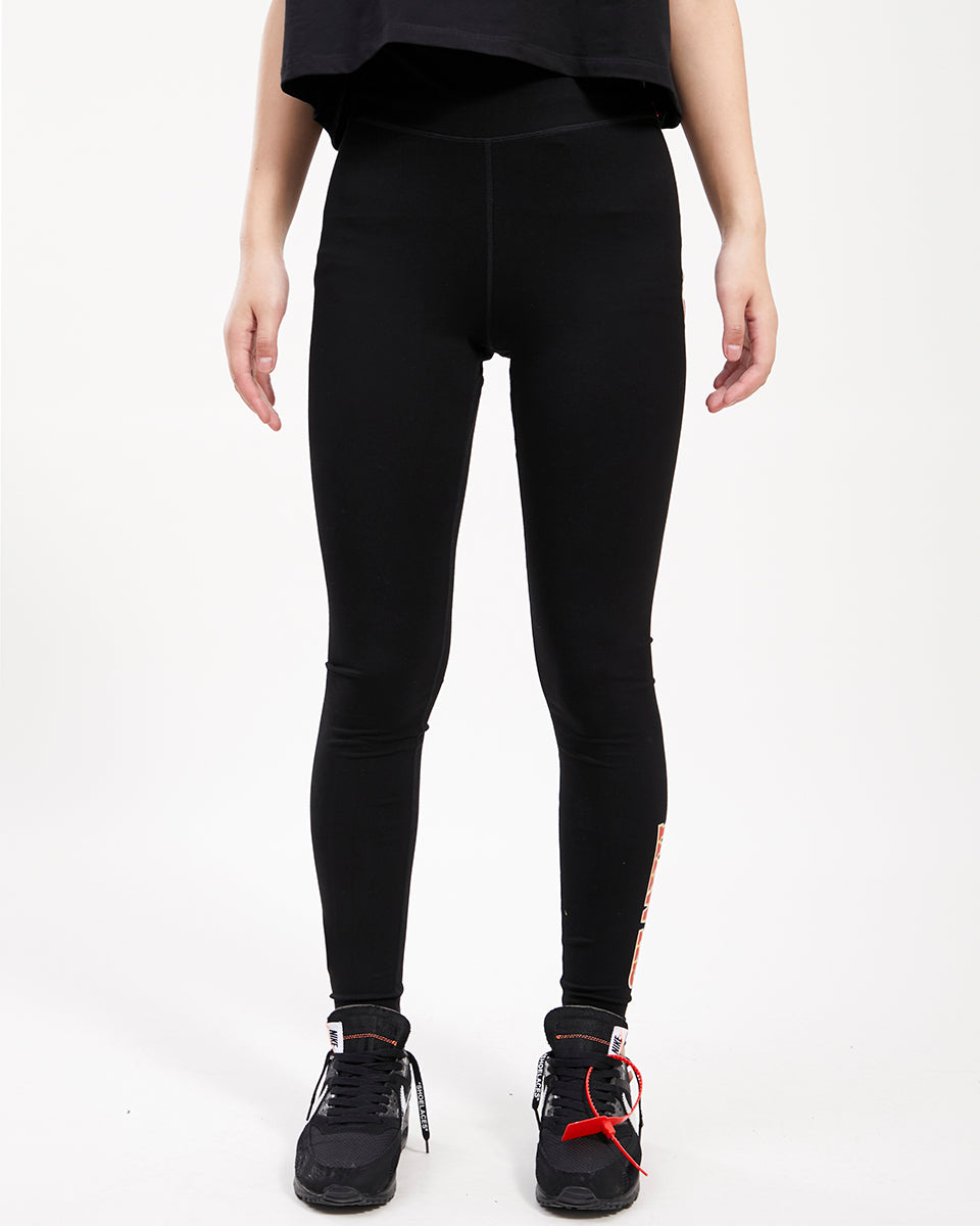 NBA ATLANTA HAWKS CLASSIC LEGGING EN JERSEY POUR FEMME (NOIR)
