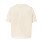 NBA ATLANTA HAWKS NEUTRAL T-SHIRT À COUPE CARRÉE À MANCHES COURTES POUR FILLE ENFANT (COQUILLE D'ŒUF)