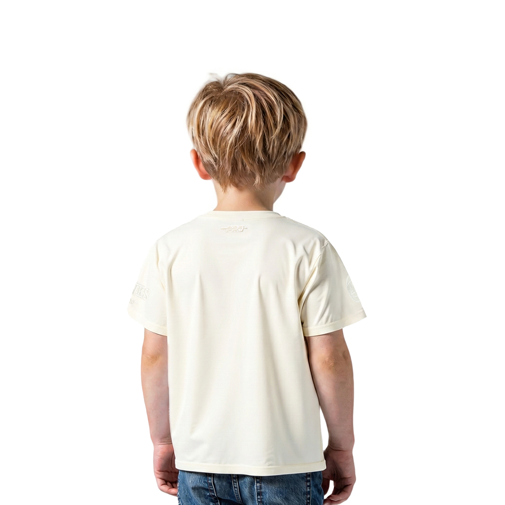 NBA ATLANTA HAWKS NEUTRAL TODDLER BOYS SHORT SLEEVE TEE (EGGSHELL)