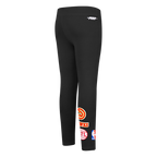 NBA ATLANTA HAWKS RETRO CLASSIC LEGGING POUR FILLE BAMBIN (NOIR)