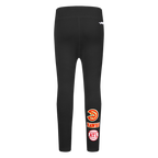 NBA ATLANTA HAWKS RETRO CLASSIC LEGGING POUR FILLE BAMBIN (NOIR)