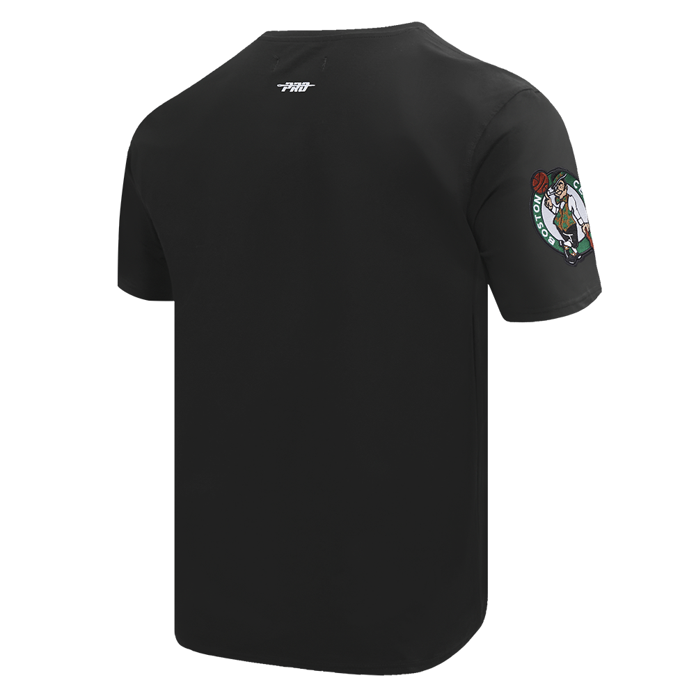 NBA BOSTON CELTICS SCRIPT TAIL T-SHIRT POUR HOMME (NOIR)