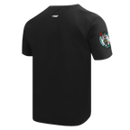 NBA BOSTON CELTICS SCRIPT TAIL T-SHIRT POUR HOMME (NOIR)