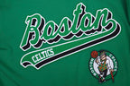NBA BOSTON CELTICS SCRIPT TAIL T-SHIRT POUR HOMME (VERT KELLY)