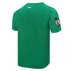 NBA BOSTON CELTICS SCRIPT TAIL T-SHIRT POUR HOMME (VERT KELLY)