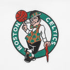 NBA BOSTON CELTICS WINGSPAN T-SHIRT EN JERSEY DE COTON À ÉPAULES TOMBANTES POUR HOMME (BLANC)