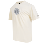 NBA BOSTON CELTICS REVERSE FRENCH TERRY T-SHIRT EN JERSEY DE COTON À ÉPAULES TOMBANTES POUR HOMME (COQUILLE D'ŒUF)