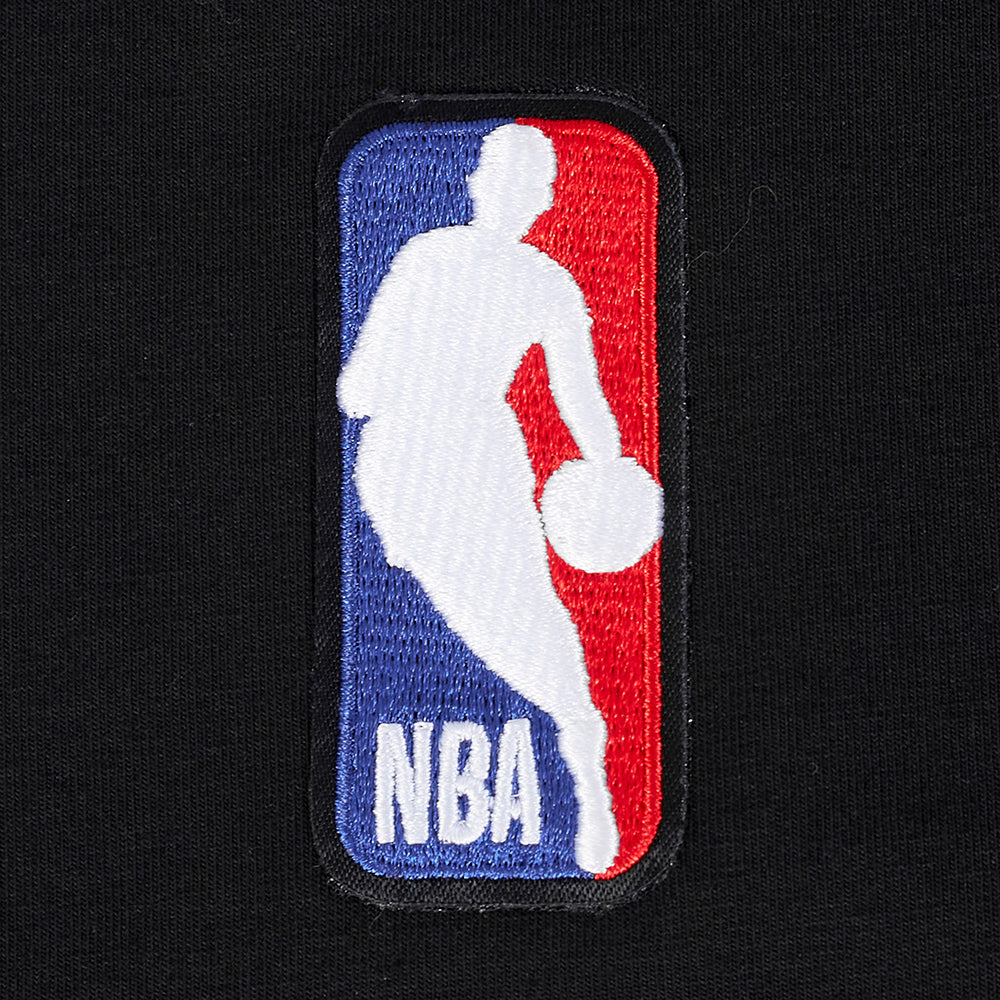 NBA BOSTON CELTICS UNDER THE LIGHTS MEN'S SINGLE JERSEY TEE (BLACK)