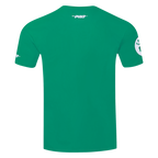 NBA BOSTON CELTICS RETRO ELEVATION T-SHIRT EN JERSEY SIMPLE POUR HOMME (VERT KELLY)