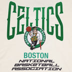 NBA BOSTON CELTICS CITY TOUR 2.0 MEN'S COTTON JERSEY DROP SHOULDER TEE (EGGSHELL)