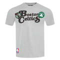 NBA BOSTON CELTICS SOUVENIR MEN'S SINGLE JERSEY TEE (HEATHER GREY)