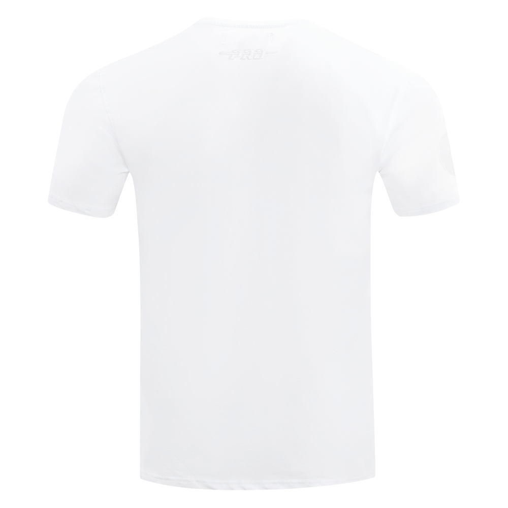 NBA BOSTON CELTICS WHITE OUT T-SHIRT EN JERSEY SIMPLE POUR HOMME (BLANC)