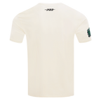 BOSTON CELTICS REBEL ATHLETICS STACKED LOGO MEN'S SJ TEE (EGGSHELL)