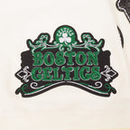 BOSTON CELTICS REBEL ATHLETICS STACKED LOGO MEN'S SJ TEE (EGGSHELL)