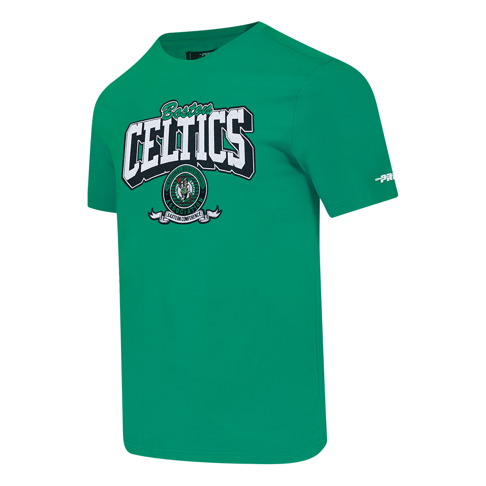 NBA BOSTON CELTICS TEAM BADGE MEN'S WM SJ TEE (KELLY GREEN)