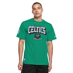 NBA BOSTON CELTICS TEAM BADGE MEN'S WM SJ TEE (KELLY GREEN)
