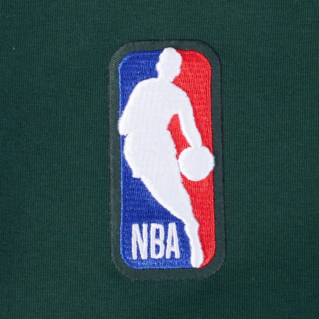 NBA BOSTON CELTICS MODERN ORIGINALS T-SHIRT EN JERSEY SIMPLE POUR HOMME (VERT FORÊT)