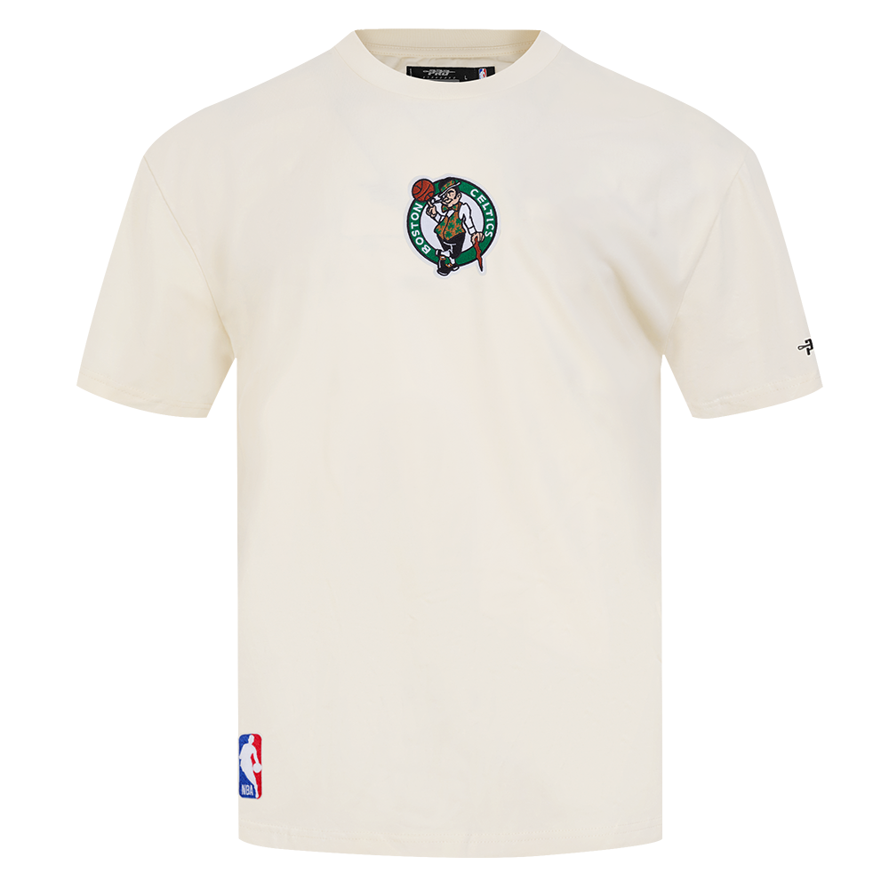 NBA BOSTON CELTICS CLASSIC ICON MEN'S SHIRT (EGGSHELL)