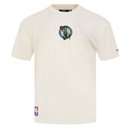 NBA BOSTON CELTICS CLASSIC ICON MEN'S SHIRT (EGGSHELL)
