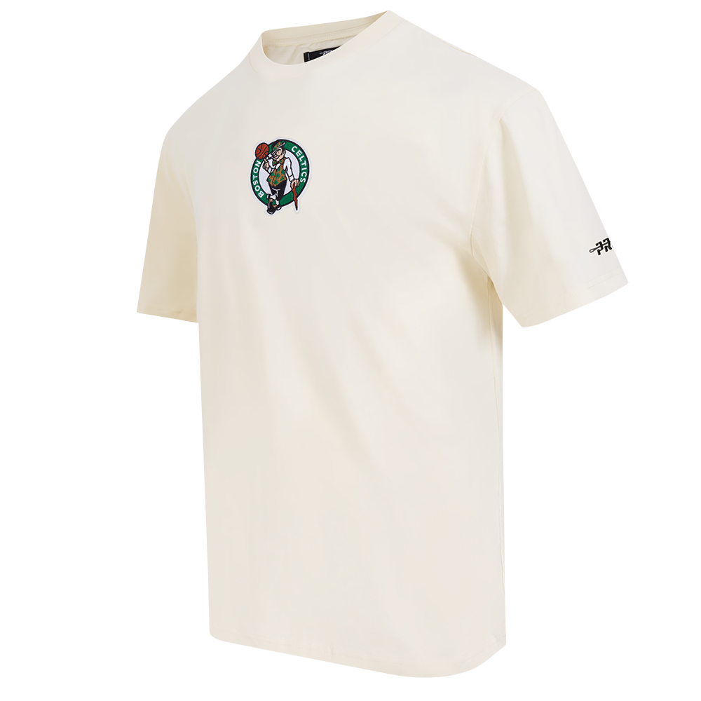 NBA BOSTON CELTICS CLASSIC ICON MEN'S SHIRT (EGGSHELL)