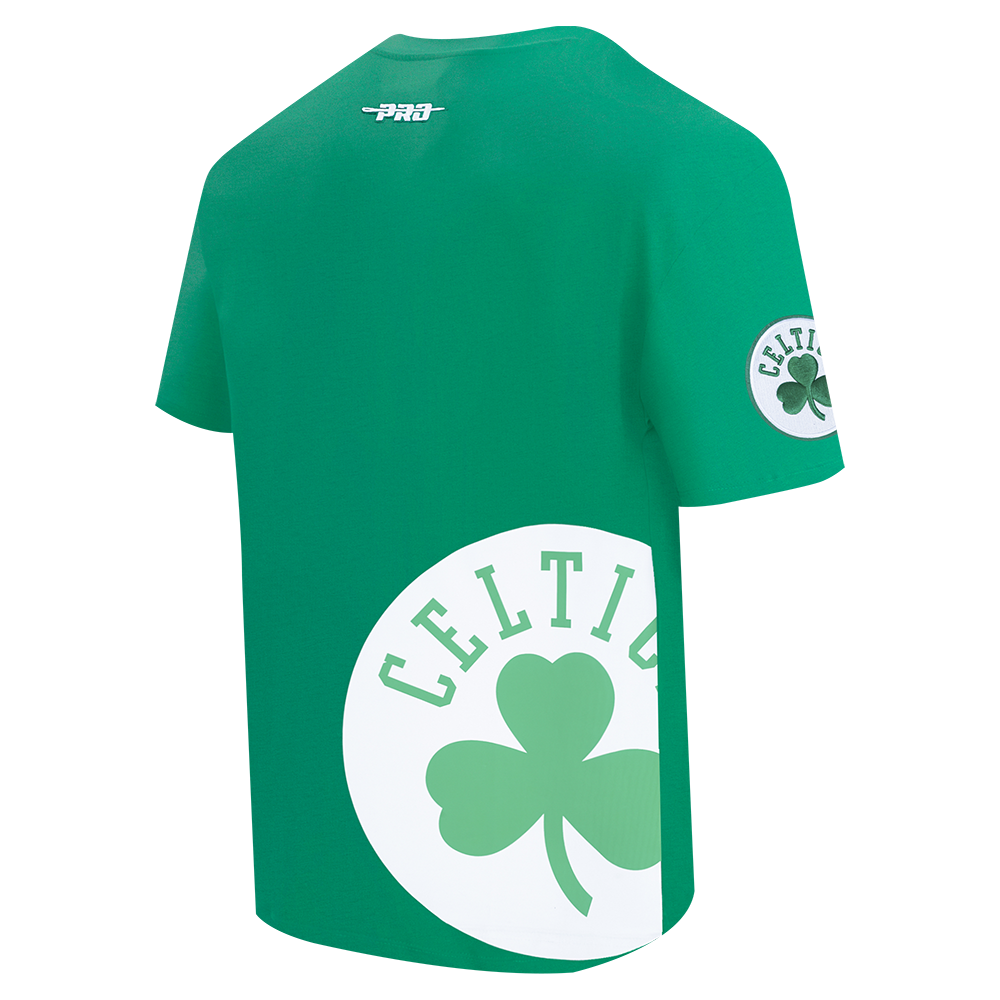 NBA BOSTON CELTICS LIVING LARGE MEN'S CJ DROP SHOULDER TEE (KELLY GREEN)