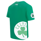 NBA BOSTON CELTICS LIVING LARGE MEN'S CJ DROP SHOULDER TEE (KELLY GREEN)