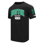 NBA BOSTON CELTICS CITY ARCH MEN'S SJ TEE (BLACK)