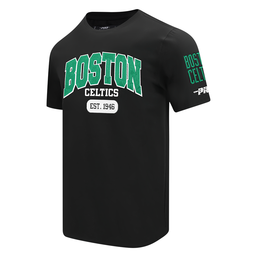 NBA BOSTON CELTICS CITY ARCH MEN'S SJ TEE (BLACK)