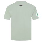 NBA BOSTON CELTICS T-SHIRT À MANCHES COURTES POUR HOMME (VERT MOUSSE)