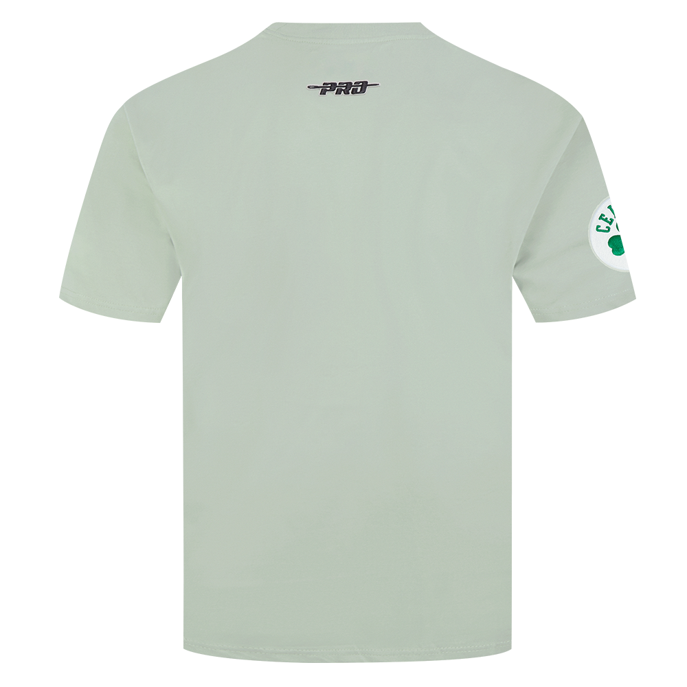 NBA BOSTON CELTICS T-SHIRT À MANCHES COURTES POUR HOMME (VERT MOUSSE)