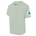NBA BOSTON CELTICS T-SHIRT À MANCHES COURTES POUR HOMME (VERT MOUSSE)