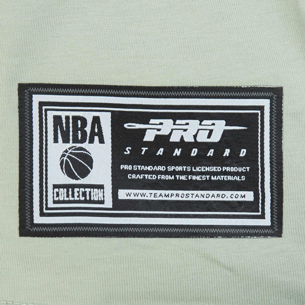 NBA BOSTON CELTICS T-SHIRT À MANCHES COURTES POUR HOMME (VERT MOUSSE)