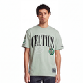 NBA BOSTON CELTICS T-SHIRT À MANCHES COURTES POUR HOMME (VERT MOUSSE)