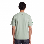 NBA BOSTON CELTICS T-SHIRT À MANCHES COURTES POUR HOMME (VERT MOUSSE)
