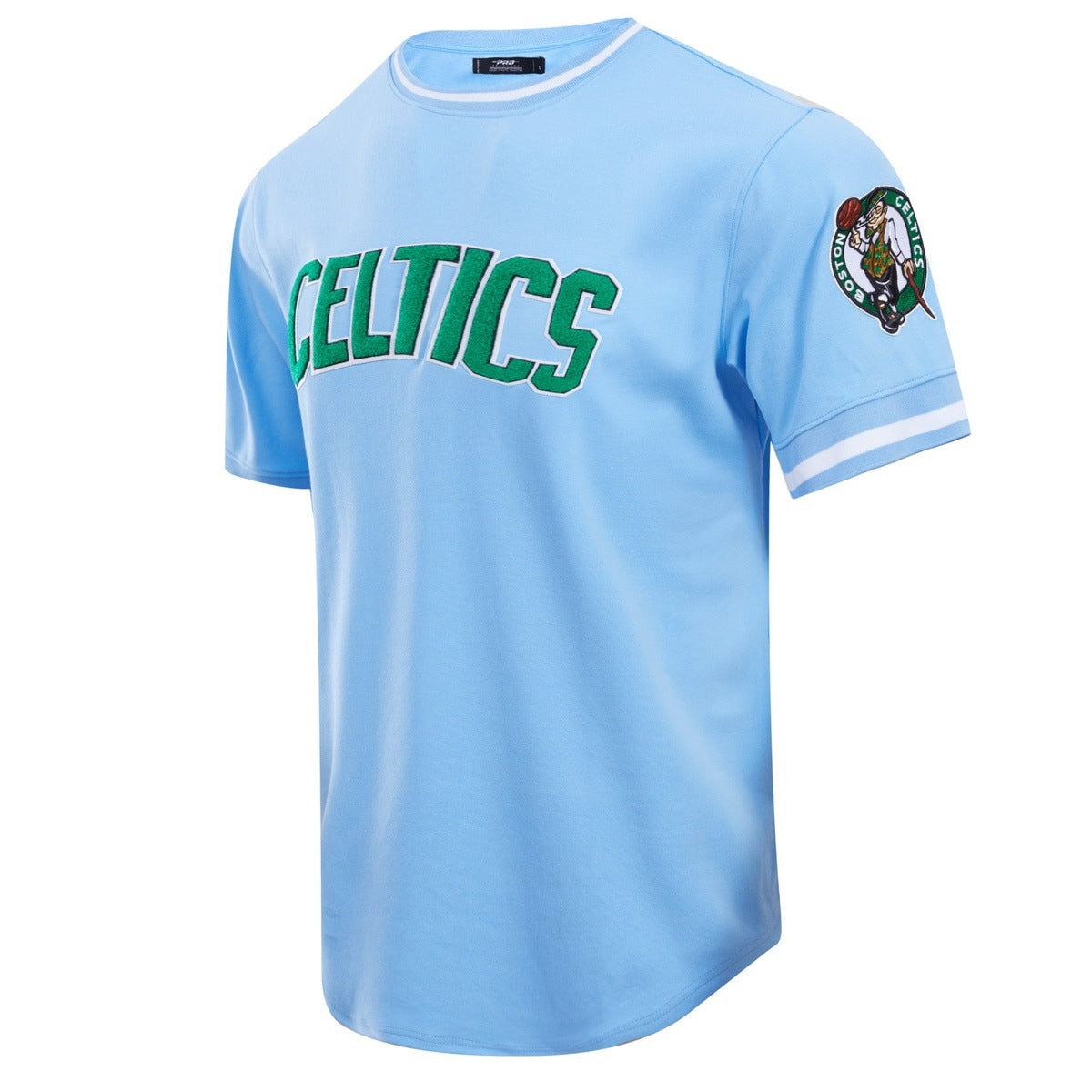 NBA BOSTON CELTICS CLASSIC CHENILLE MEN'S TEE (UNIVERSITY BLUE)