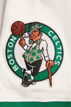 NBA BOSTON CELTICS RETRO CLASSIC T-SHIRT POUR HOMME (COQUILLE D'ŒUF/VERT KELLY)