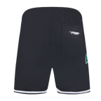NBA BOSTON CELTICS MESH SHORT EN FILET POUR HOMME (NOIR)