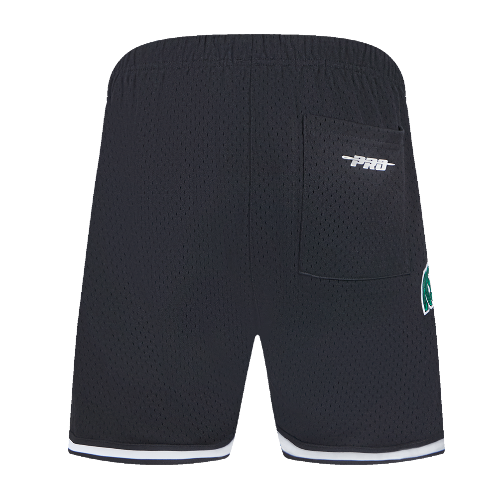 NBA BOSTON CELTICS MESH SHORT EN FILET POUR HOMME (NOIR)