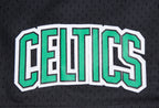 NBA BOSTON CELTICS MESH SHORT EN FILET POUR HOMME (NOIR)