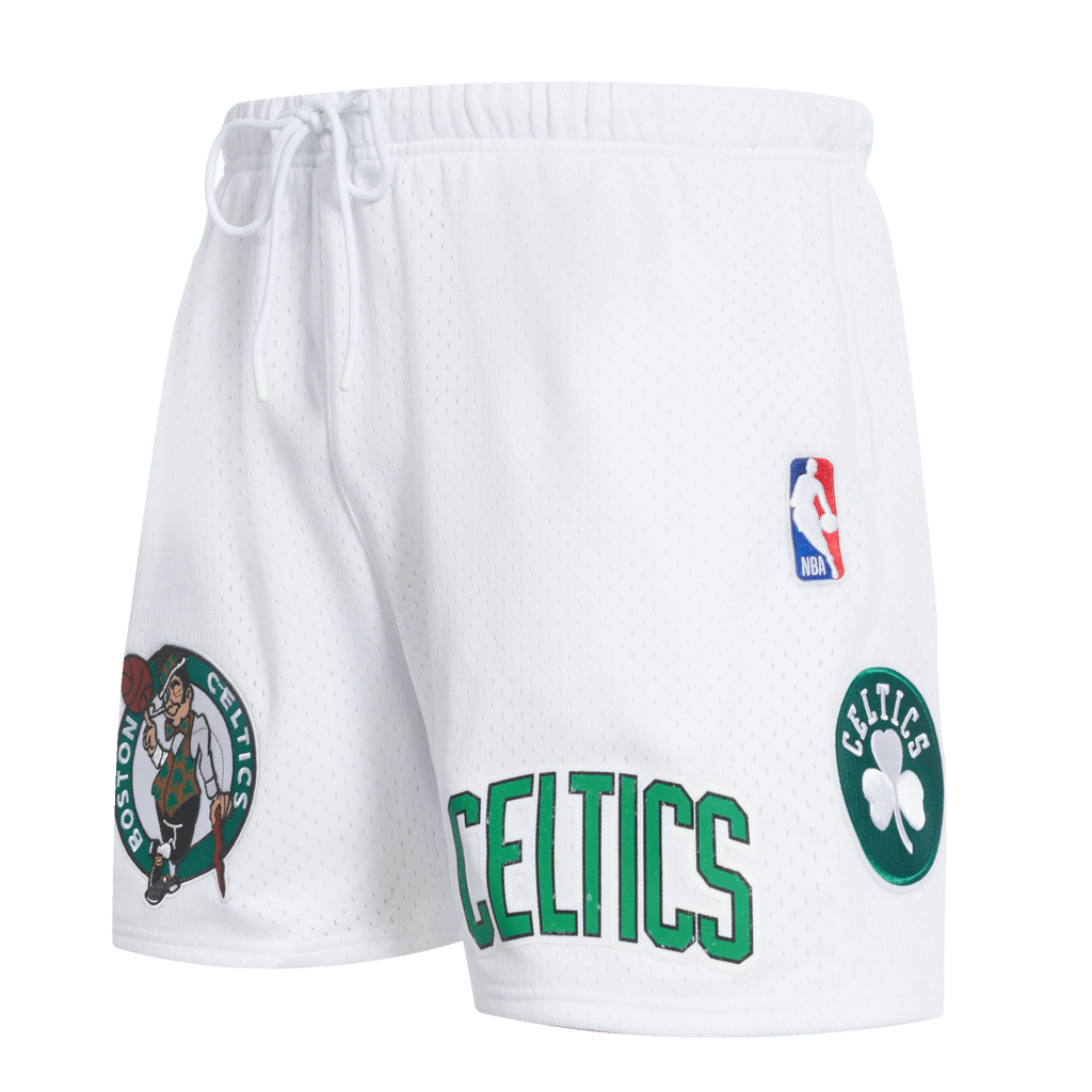 NBA BOSTON CELTICS CLASSIC MESH SHORT POUR HOMME (BLANC)