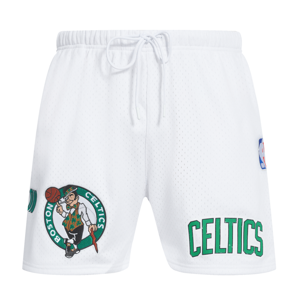 NBA BOSTON CELTICS CLASSIC MESH SHORT POUR HOMME (BLANC)