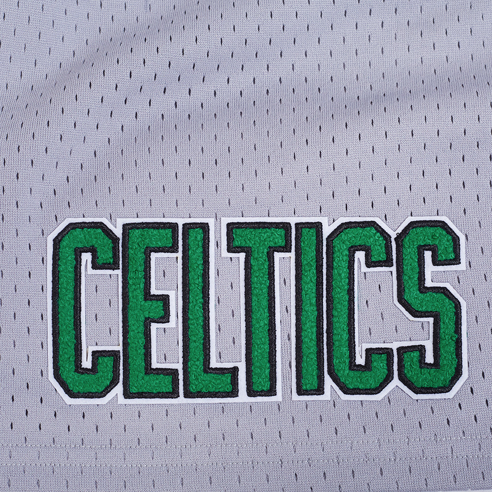 NBA BOSTON CELTICS SOUVENIR MEN'S MESH SHORT (GRAY)