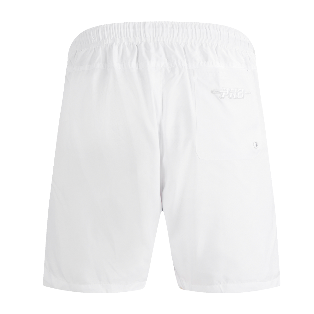 NBA BOSTON CELTICS WHITE OUT SHORT TISSÉ POUR HOMME (BLANC)